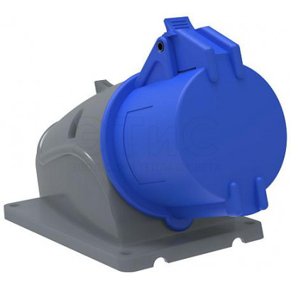 Розетка кабельная 32А 380В IP44 2Р+РЕ ССИ-123 MAGNUM  стационарная